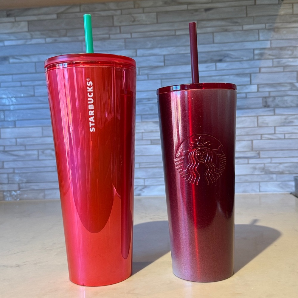 Starbucks Tumbler Bundle 24 Ounce & 16 Ounce